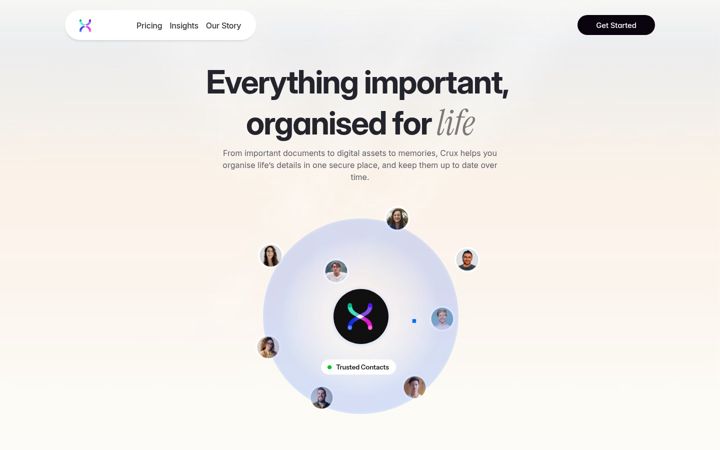 Screenshot of cruxlegacy.com