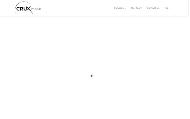 Skärmbild av cruxmedia.io