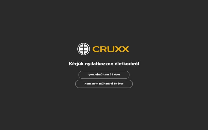 Skärmbild av cruxx.eu
