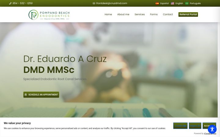 Screenshot of cruzdmd.com