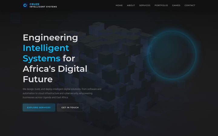 Screenshot of cruze-tech.com