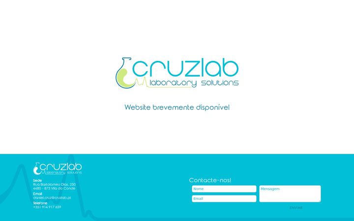 Screenshot of cruzlab.pt