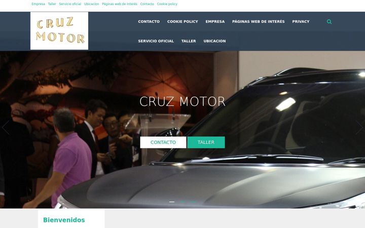 Screenshot of cruzmotor.com