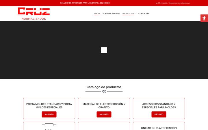 Screenshot of cruznormalizados.es