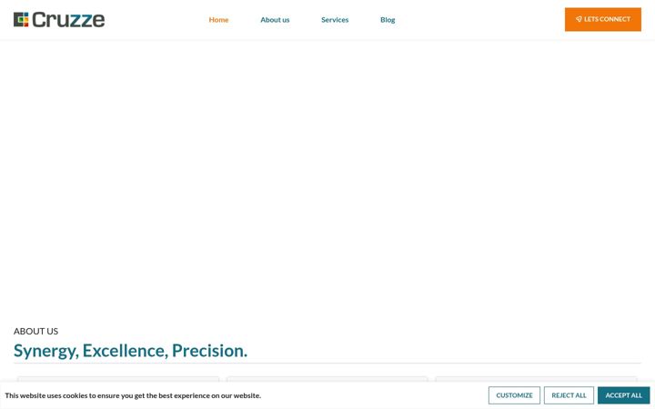 Screenshot of cruzzesolutions.com