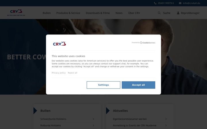 Screenshot of crv4all.de
