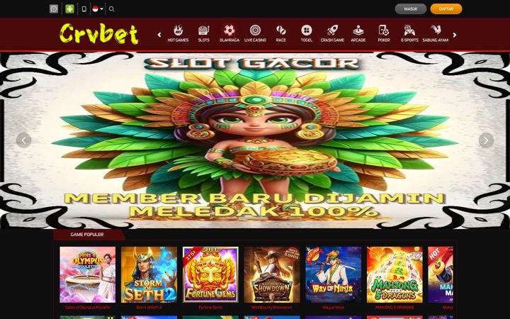 Screenshot of crvbet.net
