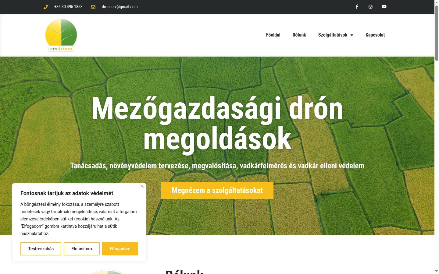 Snímek obrazovky baneru souhlasu zobrazeného před jakoukoli interakcí