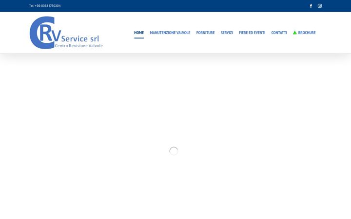 Screenshot of crvservicesrl.it