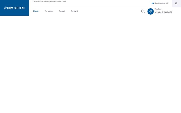 Screenshot of crvsistemi.it
