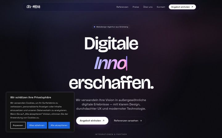 Screenshot of crx-media.de