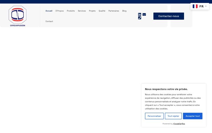 Screenshot van cryodiffusion.fr