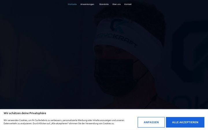 Screenshot of cryokraft.com