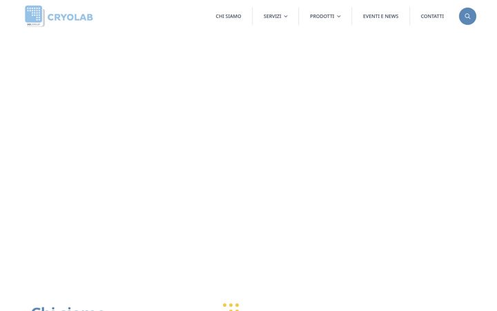 Screenshot of cryolab.it