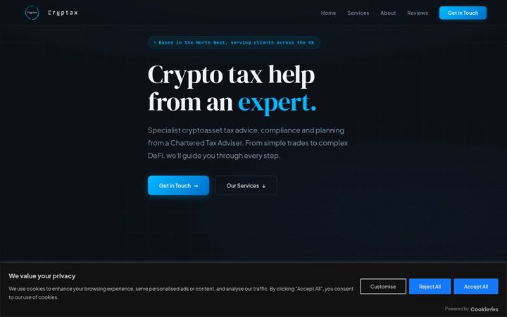 Screenshot of cryptax.uk