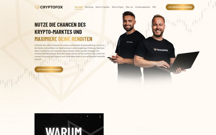 Screenshot of crypto-akademie.com