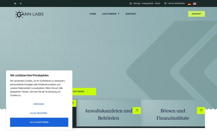 Screenshot of crypto-forensiq.com