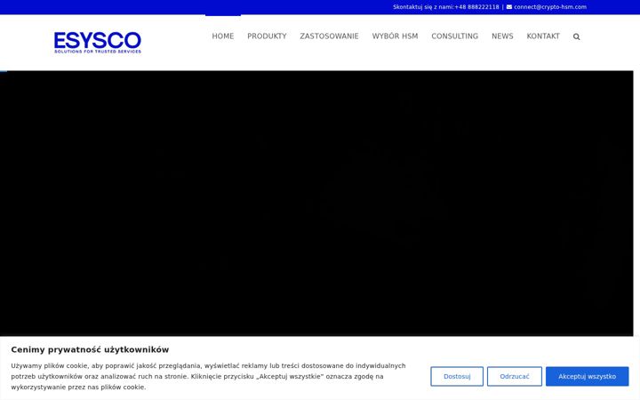 Screenshot of crypto-hsm.com
