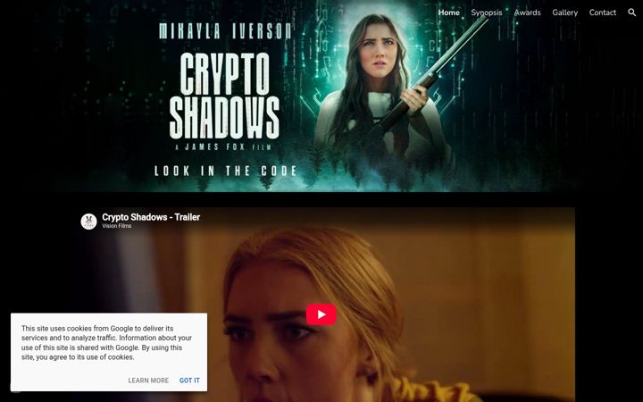Screenshot of crypto-movie.com