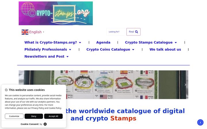 Screenshot of crypto-stamps.org