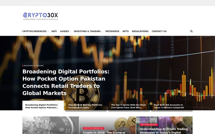 Screenshot of crypto30x.com
