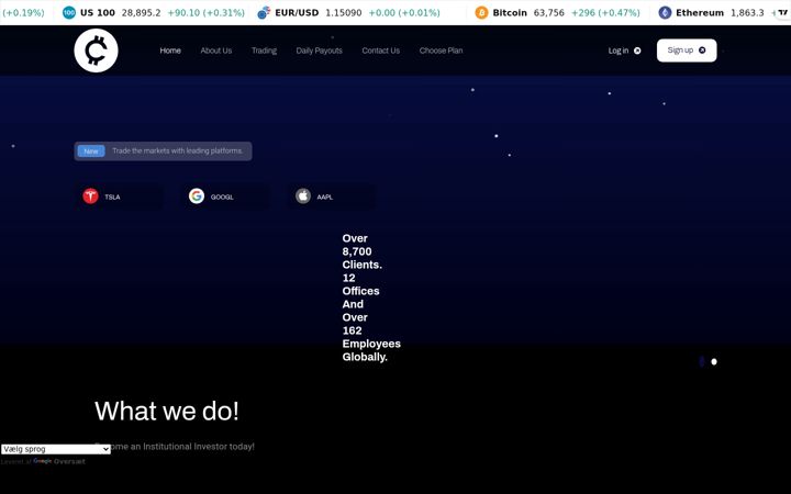 Screenshot of cryptoaux.com