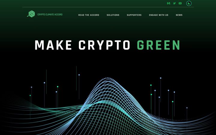 Screenshot of cryptoclimate.org