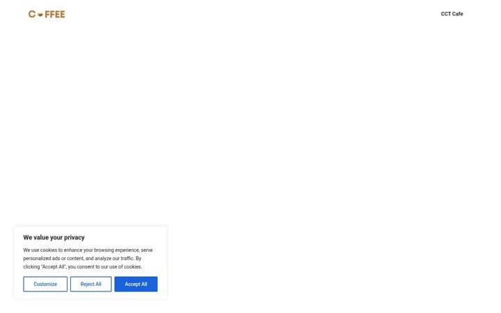 Screenshot of cryptocoffeetales.com