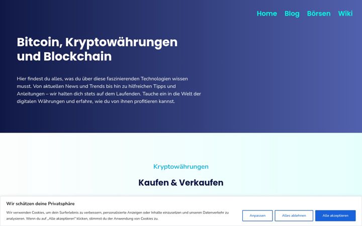 Screenshot of cryptodesk.ch