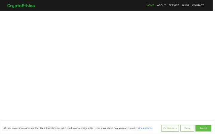Screenshot of cryptoethica.co