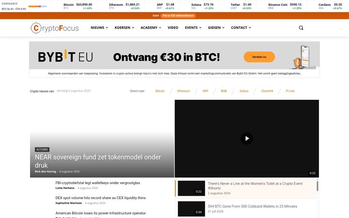 Ekrano kopija cryptofocus.nl