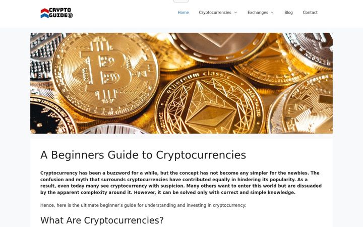Screenshot of cryptogetround.com