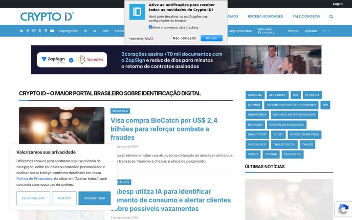 Screenshot of cryptoid.com.br