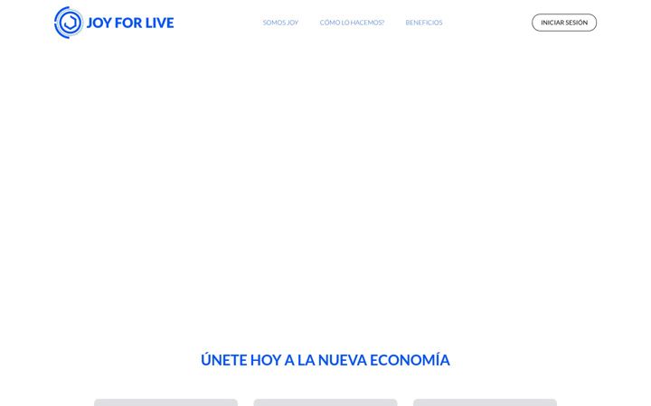 Screenshot of cryptojoyforlive.com