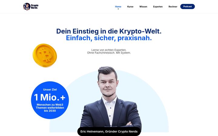Screenshot of cryptonerds.com