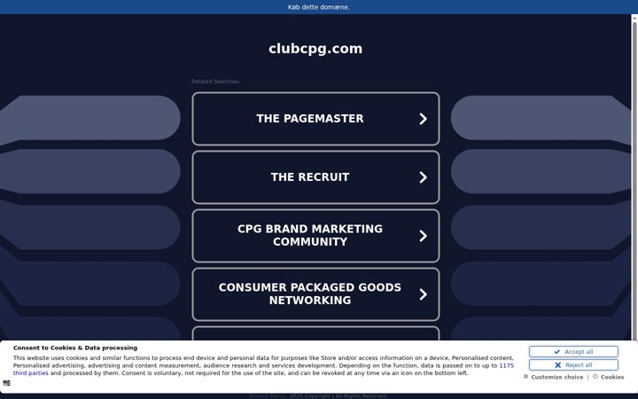 Screenshot of cryptopackagedgoods.com