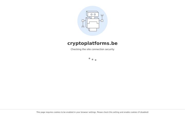 Screenshot of cryptoplatforms.be