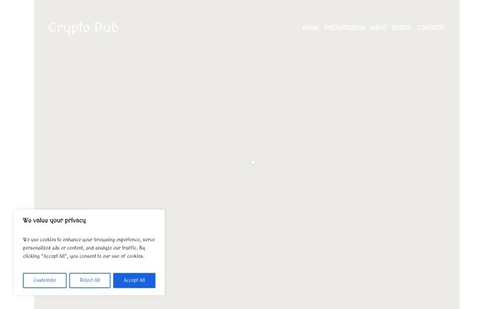 Screenshot van cryptopub.it