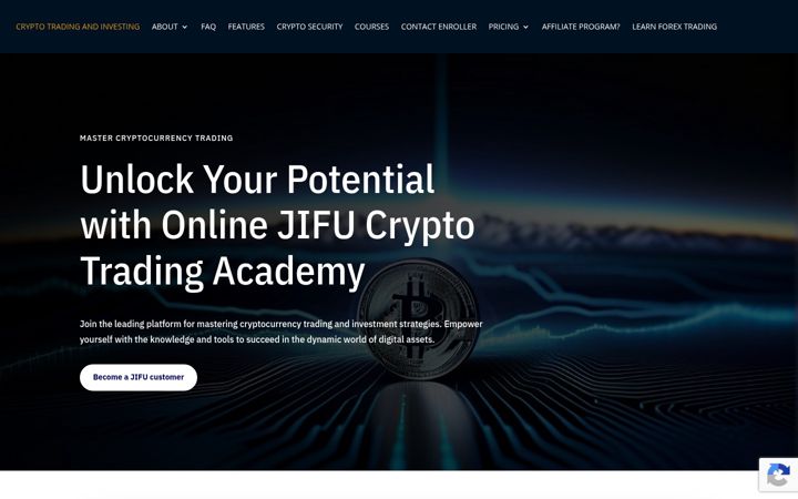 Screenshot of cryptotradingschool.eu