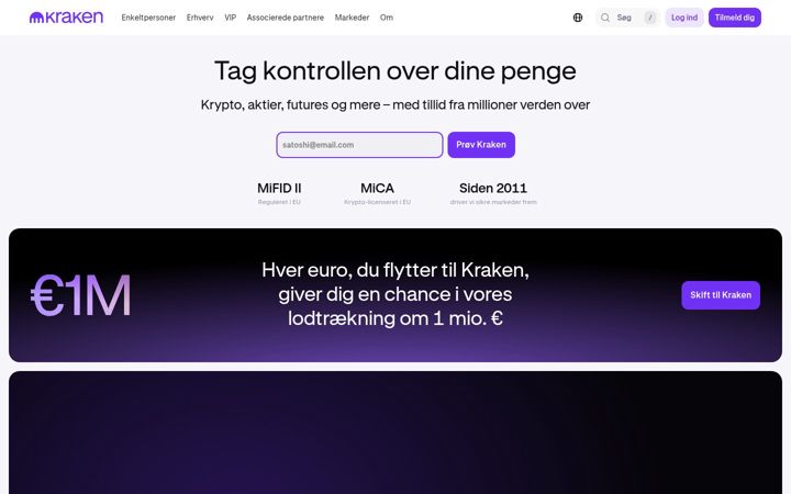 Screenshot of cryptowat.ch