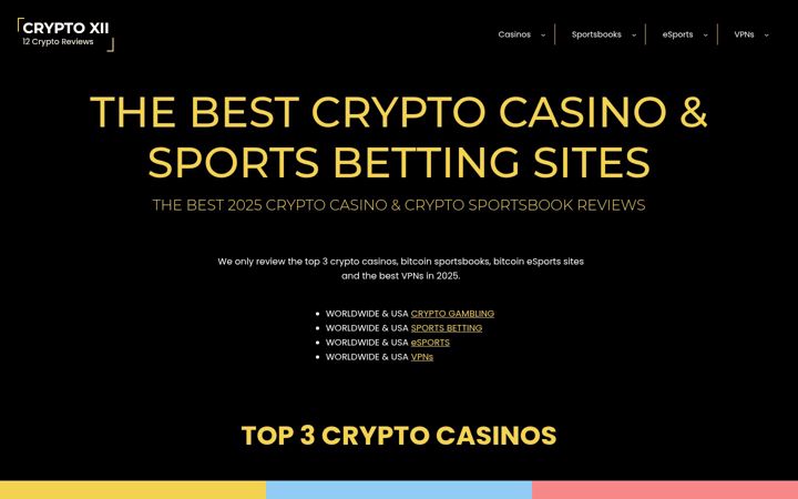 Screenshot of cryptoxii.com