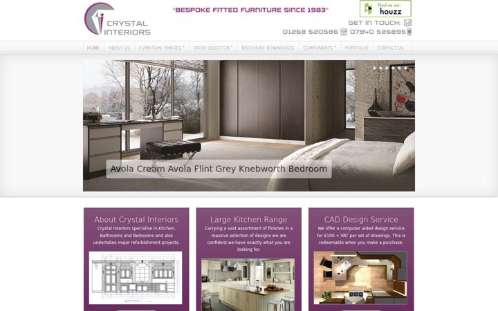 Screenshot ta' crystal-interiors.co.uk