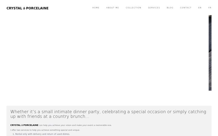 Screenshot of crystal-porcelaine.ch
