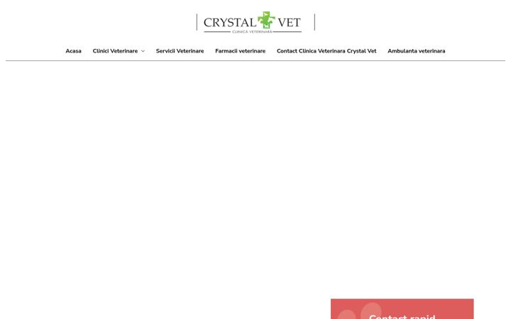 Screenshot of crystal-vet.ro