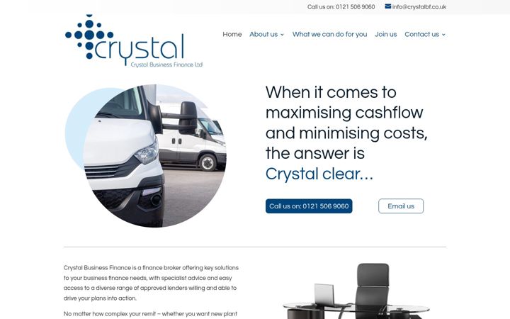 Screenshot ta' crystalbf.co.uk