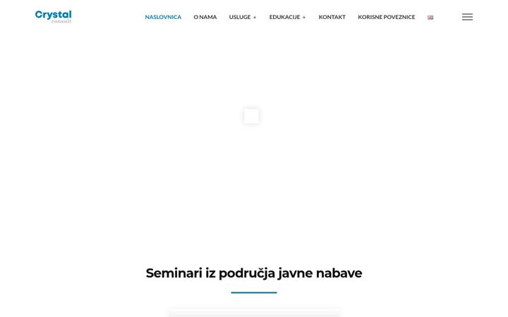 Ekrānuzņēmums no crystalconsult.hr