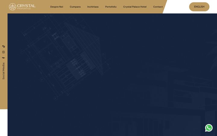 Screenshot of crystalproperties.ro