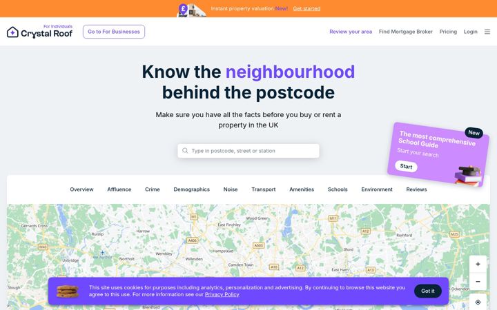 Screenshot of crystalroof.co.uk