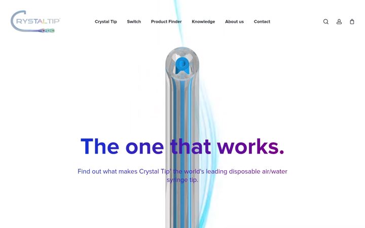 Екранна снимка на crystaltip.eu