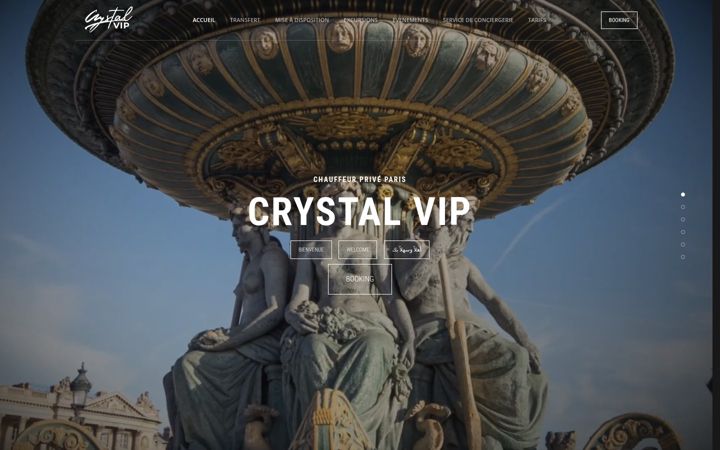 Capture d'écran de crystalvip.fr